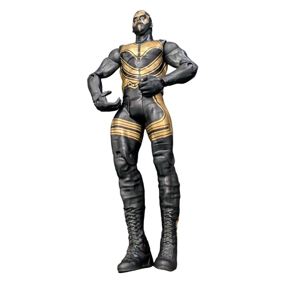 Mattel Goldust Action Figure Mens OS Black Gold WWE Elite 2011 Excellent